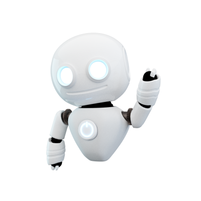 🤖 Robot Waving - Royalty-Free GIF - Animated Clipart - Free PNG - Free