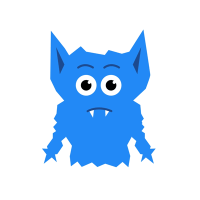 Monster Shrugging - Royalty-Free GIF - Animated Sticker - Free PNG -  Animated Icon