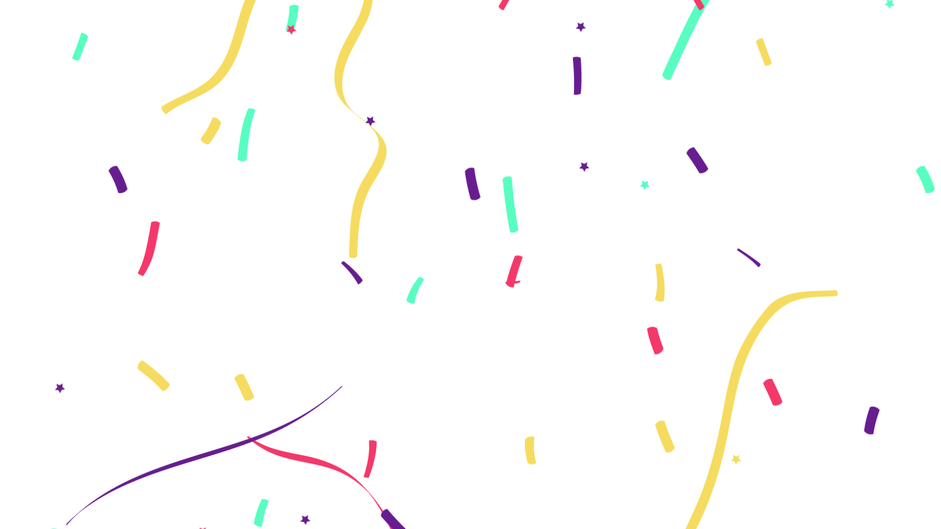 ð Confetti - Royalty-Free GIF - Video Overlay - Free PNG - Free Clip Art