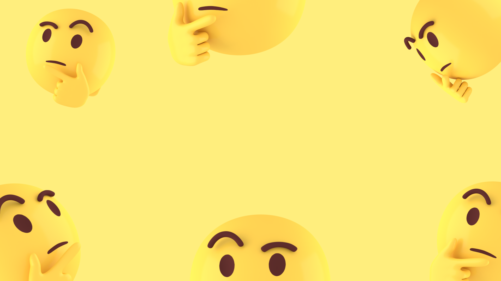 emoji faces background