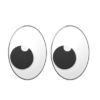 👀 Eyes Emoji - Royalty-Free GIF - Animated Sticker - Free PNG ...