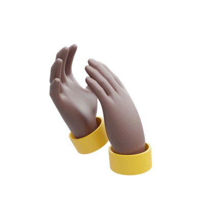 👏 Clapping Hands 3D - Royalty-Free GIF - Animated Sticker - Free PNG -  Animated Icon