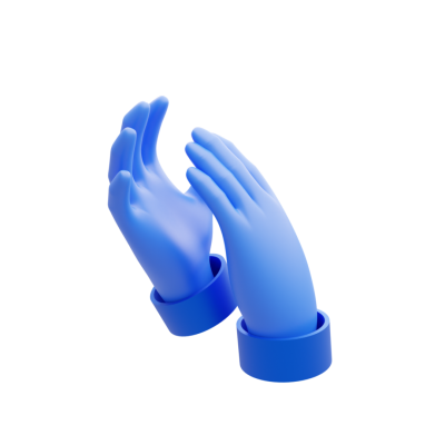 👏 Clapping Hands 3D - Royalty-Free GIF - Animated Sticker - Free PNG