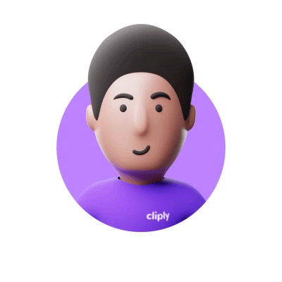 Purple person avatar gif