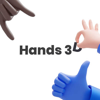 Hands 3D Collection