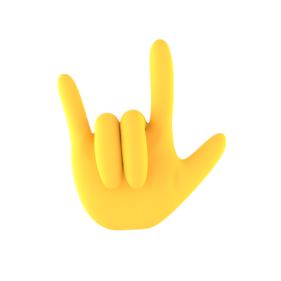 Love You Sign Gesture Emoji