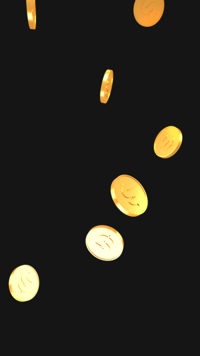 🪙 Raining Coins - Royalty-Free GIF - Video Overlay - Free PNG - Free ...