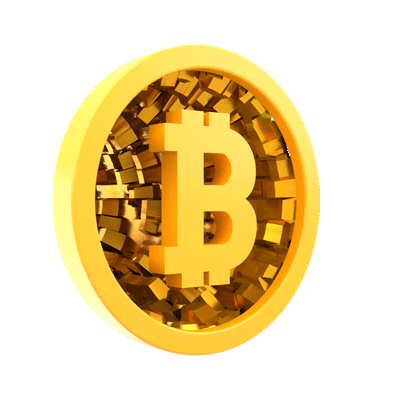 Bitcoin 3d gif