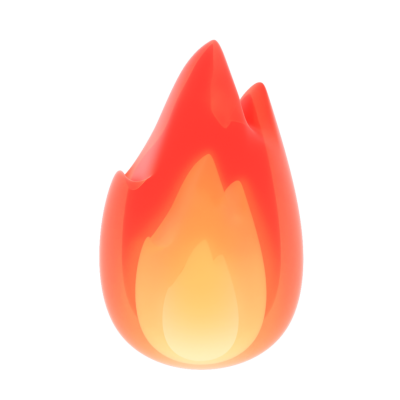 3d fire emoji png