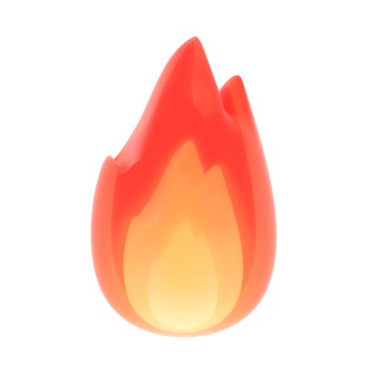 🔥 fire emoji sticker