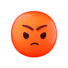 😠 Angry Emoji - Royalty-Free GIF - Animated Clipart - Free PNG - Free