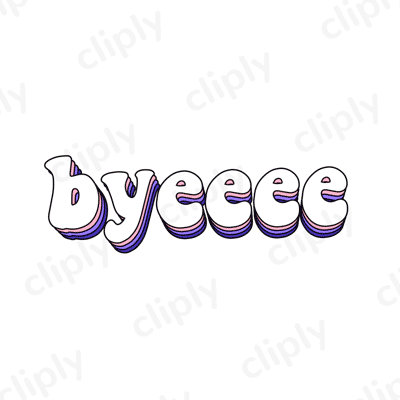 Bye Sticker - Royalty-Free GIF - Animated Sticker - Free PNG - Animated Icon