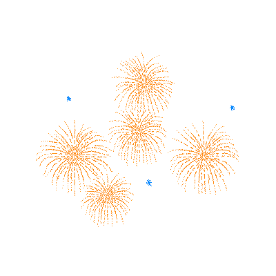 hand drawn fireworks png